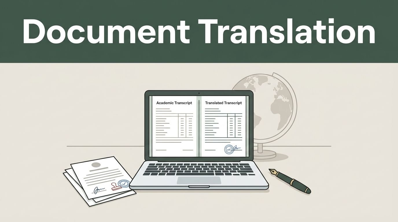 How to Translate Academic Documents for Scholarship Applications