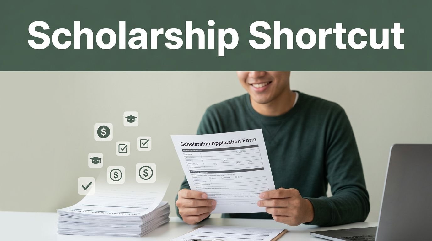 How to Use a Common Application Scholarship to Save Time
