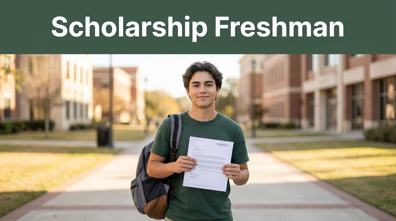 How to Win a Scholarship Freshman Year (The Honest Guide)