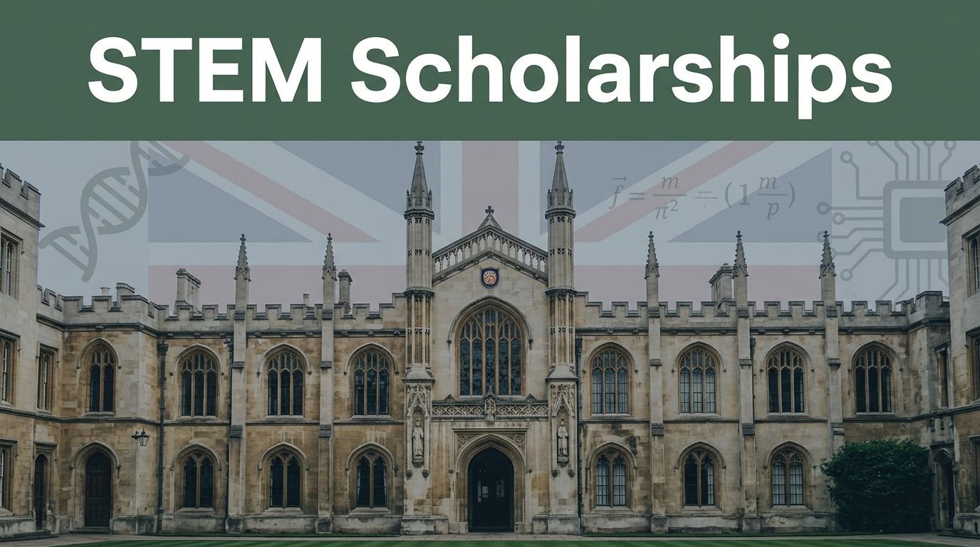 We Find STEM Scholarships for International Students in the UK