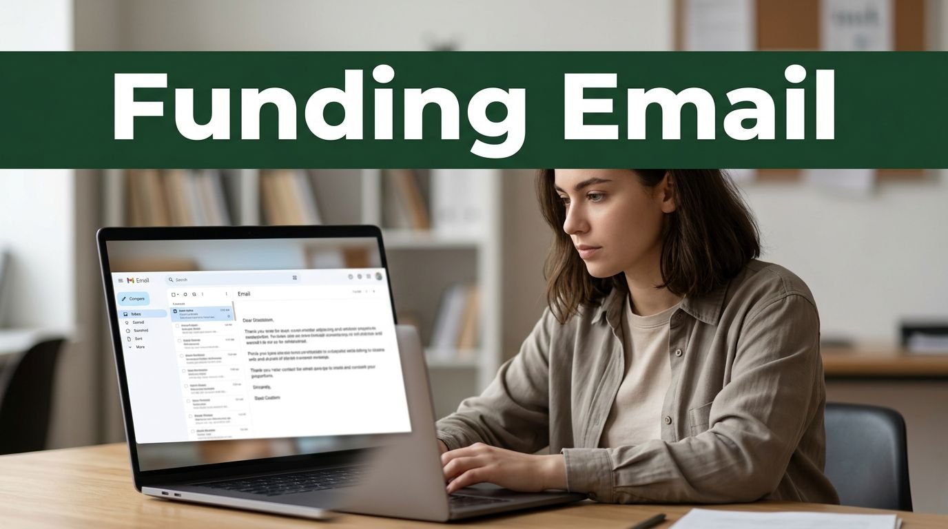 How to Email Professors for Funding Before You Apply