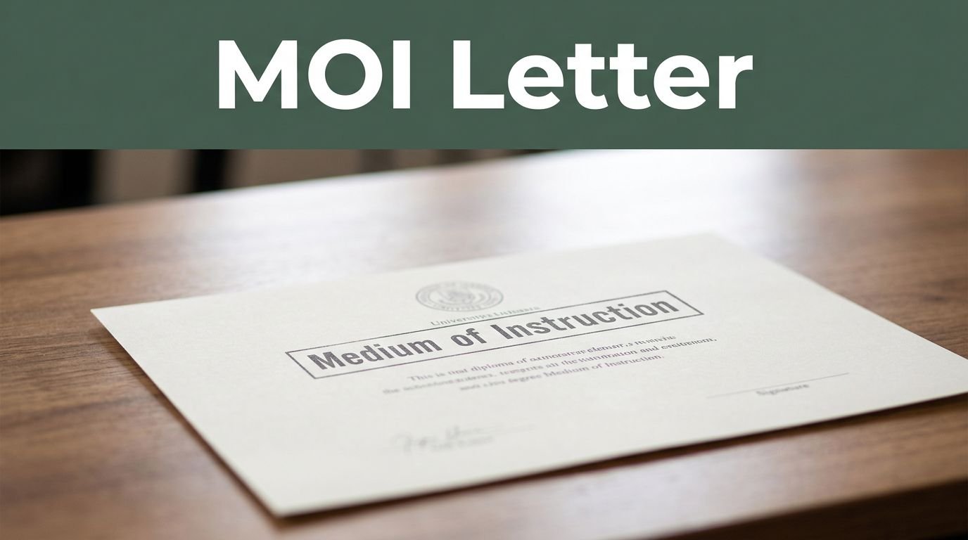 How to Get a Medium of Instruction Letter for Scholarships