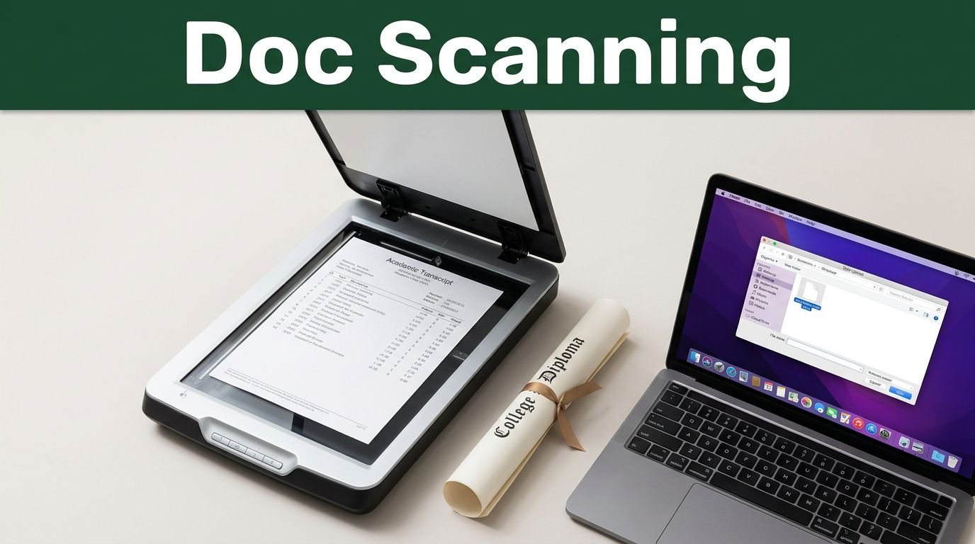 How to Scan Academic Documents for Scholarship Applications