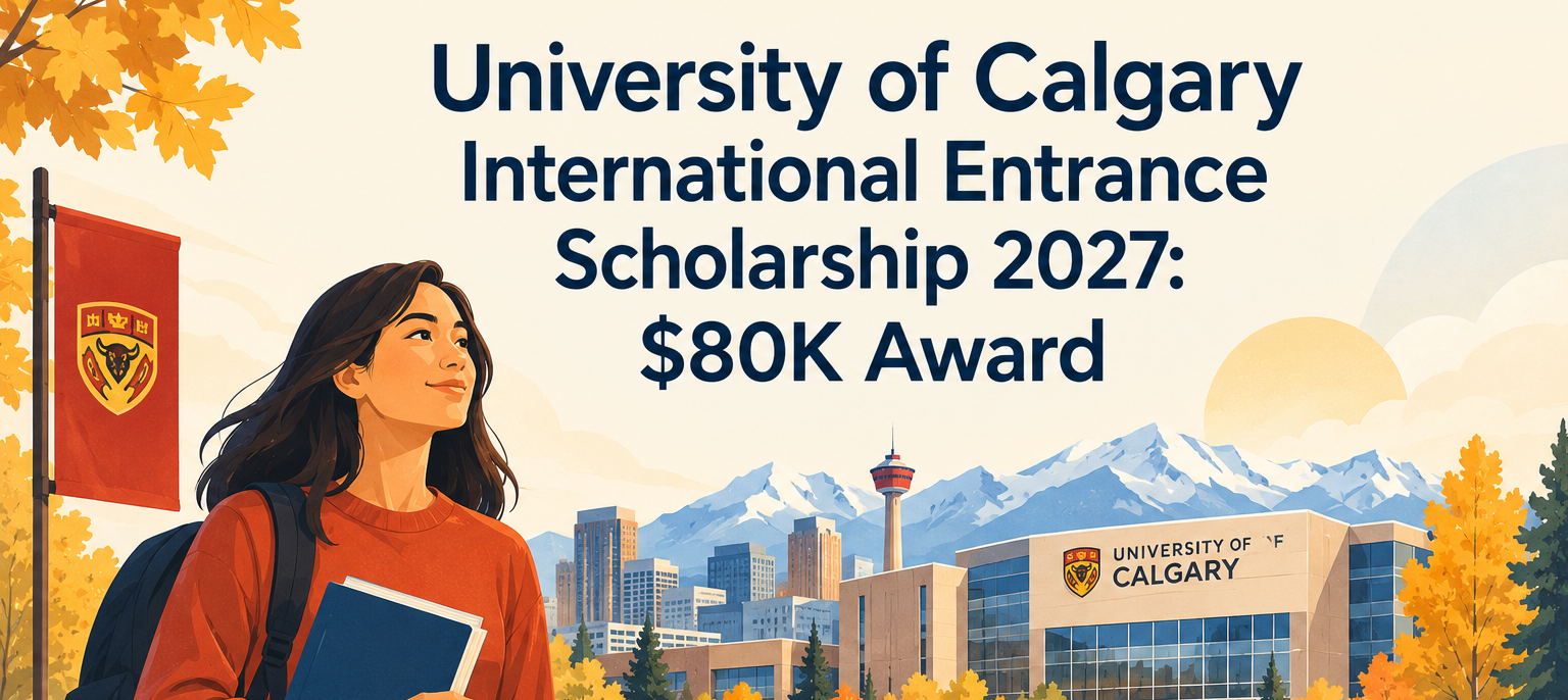 University of Calgary International Entrance Scholarship