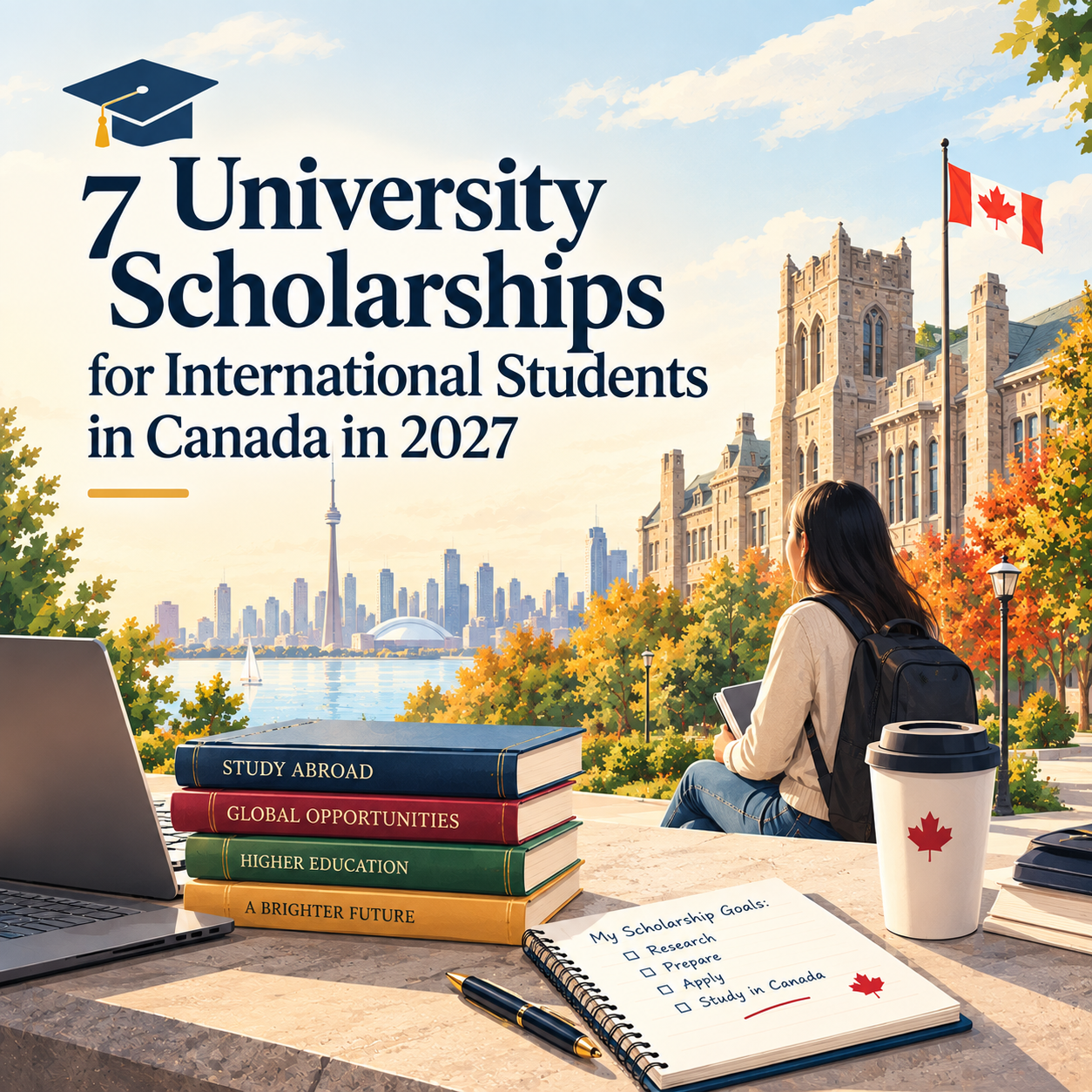 University scholarships for international students in Canada