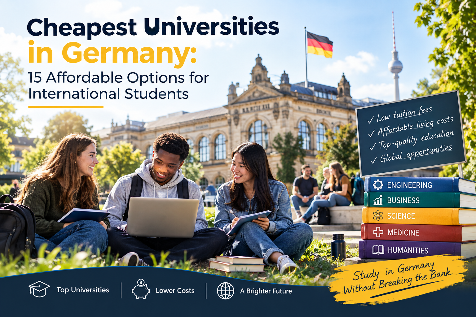 Cheapest universities in Germany