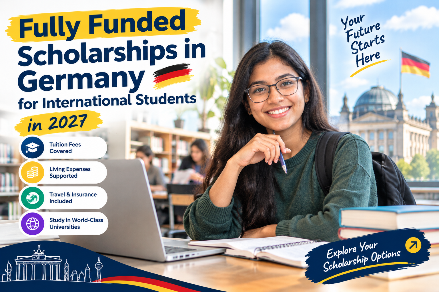 Fully funded scholarships in Germany