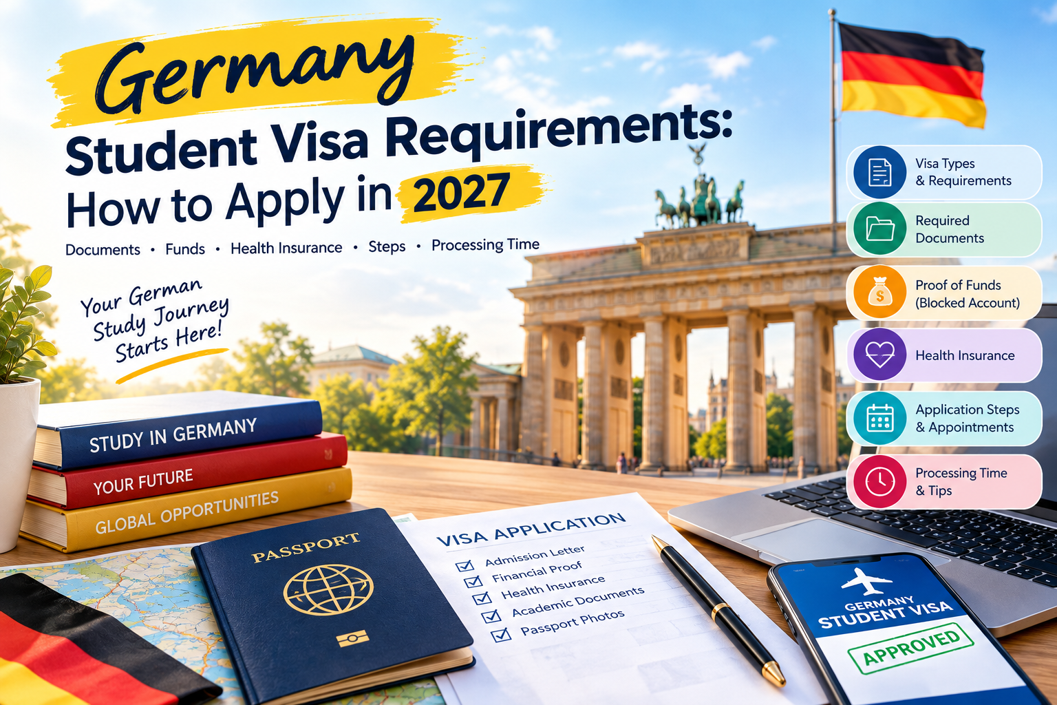 Germany student visa requirements