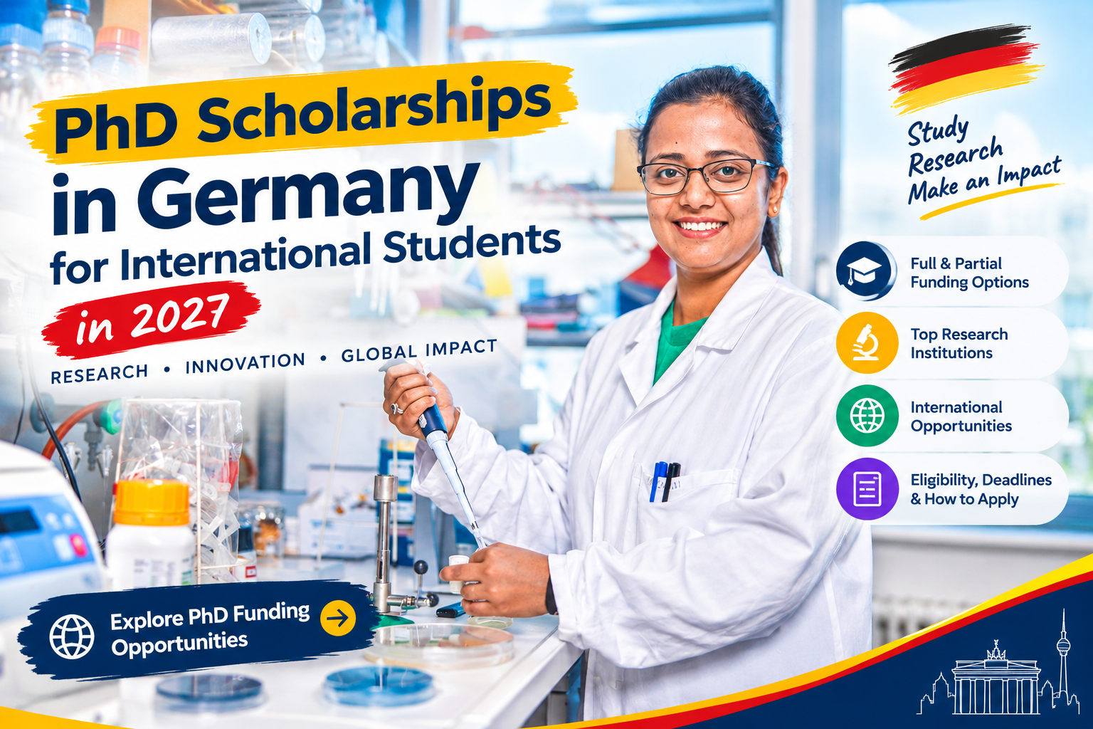 PhD Scholarships in Germany 2027