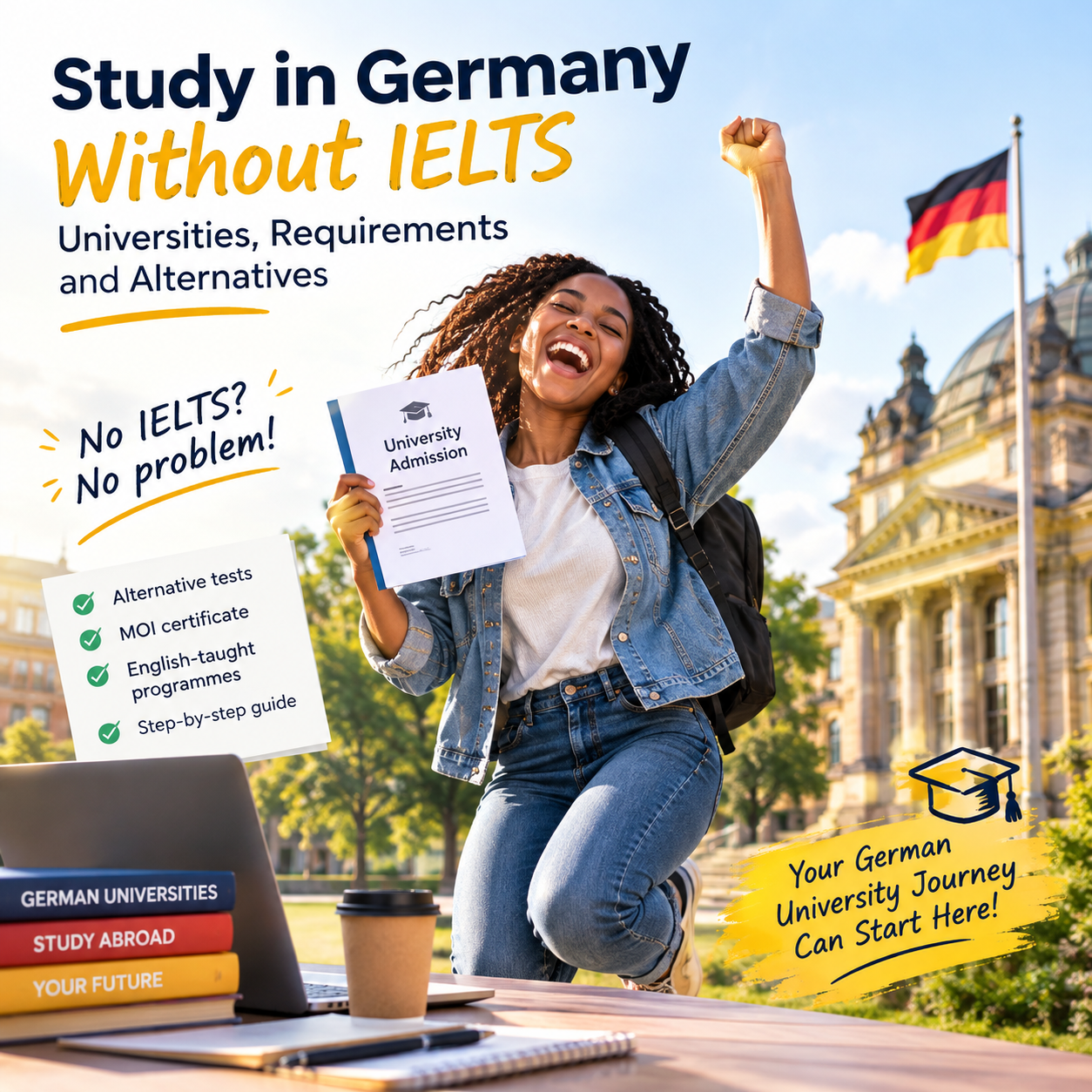 Study in Germany without IELTS