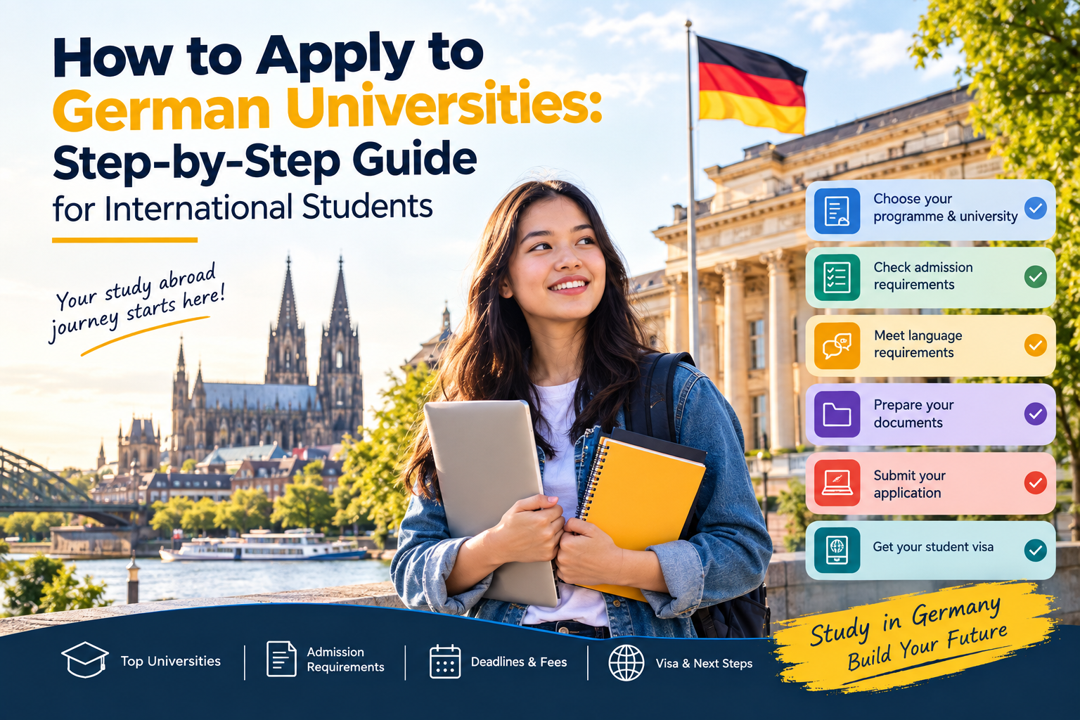 how to apply to German universities